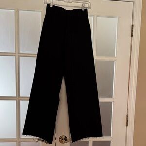 Zara Black Denim Trousers- worn once